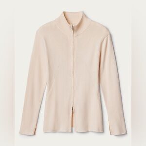 Rhone Porto Merino Blend Full Zip Sweater